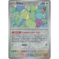 Pokemon TCG Scarlet & Violet 151 Ditto - 132/165 - Holo Rare Reverse Holo