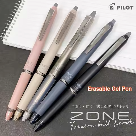 Pilot FriXion Ball Knock Zone Erasable Gel Pens,Thermo-Erasable Ink for Smooth Writing Refillable,Id