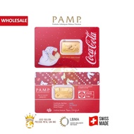 PAMP Suisse Coca-Cola® Holiday Polar Bears 5g Gold Bar 999.9