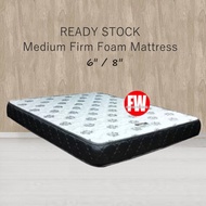 6 Inch Foam Mattress - Single , Super Single , Queen , King