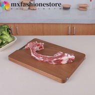 MXFASHIONE Ebony Cutting Board, Rectangular Anti-mold Wooden Chopping Blocks, Durable Non-slip Antib