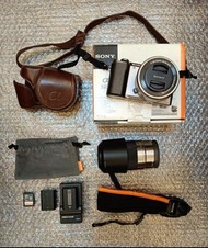 SONY a5100 alpha5100微單眼相機 +SELP1650+SEL55210  二手大全配