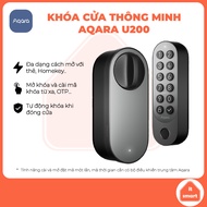 Aqara U200 smart lock compatible with Matter, Apple Homekit, remote unlock, code setting over time