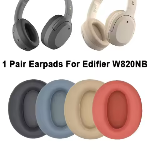 Ear Pads Headphone for Edifier W820NB, Headphone Cushion Cover, Replacement Head Band, Earmuff Repai