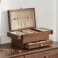 Box Large Jewellery Capacity Wooden Jewellery Organiser Double Door Jewellery Box Organiser