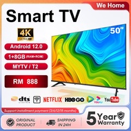 Android TV 50 inch Smart TV 50 inch Android 12 Television 4K UHD LED Android TV With MYTV YouTube Netflix Google