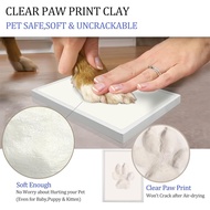 Pet Photo Frame Paw Print Foldable Foot Print Hand Print Pad Swing Table Hand Foot Print Commemorati