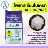 ปุ๋ยเกล็ด โพแทสเซียมไนเตรท 13-0-46 (NOP) (25กก.) ซิตโต้ โฟโปร ปุ๋ยเร่งหัว ปุ๋ยเร่งแป้ง