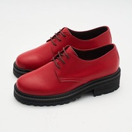 Gullar 三孔馬丁女鞋-素食皮鞋(葛樂紅)