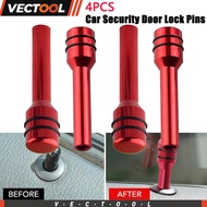 4PCS Car Door Lock Pin Door Lock Rod Car Knob Pull Security Insurance Car Security Door Lock