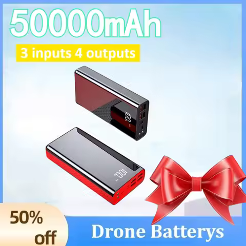 Power Bank 50000mAh 30000mAh 20000mAh 10000mAh PowerBanks for IPhone Android Phone PowerBank