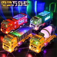 Mainan Budak Lelaki Lori Series Kereta Bomba, Polis, Garbage, Tanker Dengan Lampu & Lagu Toy Truck W