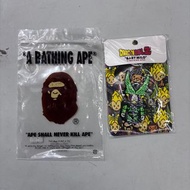 (葵興樂聲9樓門市現貨）全新 BAPE x Dragon Ball Z Baby Milo Cell & Cell Jr Keychain