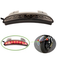 Smoke Black Chopped Fender LED Tail Light For Harley Iron883 XL883N XL1200N XL