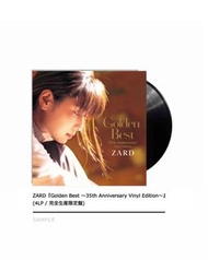 【2星期日本訂購‼️】ZARD 坂井泉水 -『Golden Best～35th Anniversary Vinyl Edition～』
