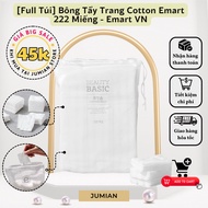 Emart Cotton Makeup Remover Pads 222 Pieces - Emart VN