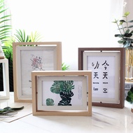 Wooden Photo Frame 360 Degree Rotation 1 Size 4x6" 5x7"