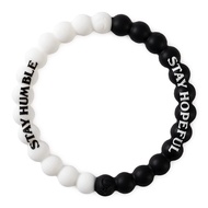 Silicone Beaded Bracelet for Women & Men, Find Your Balance & Stay Hopeful - Silicone Jewelry Fashio