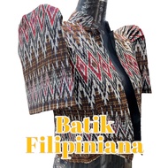 Batik Filipiniana Bolero | Batik Modern Filipiniana Blazer Sleeves Cotton