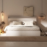 Looms เตียง รุ่น KYOTO สีขาว สีโอ๊ค