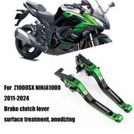 For Z1000SX Z1000 SX Ninja 1000SX 2024 New Z1000 SX CNC 6 Speed Adjustable Foldable Brake Clutch Lev