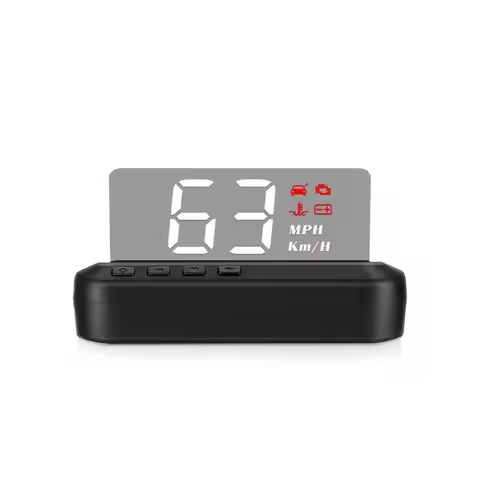 Car Display C100 Car OBD High Definition Speed Projector HUD Head-up Display No Film Three-dimension