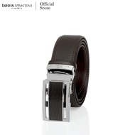Louis Montini (Sanchez) Automatic Buckle Belt เข็มขัดหัวออโต้เมติก ผู้ชาย หนังวัวแท้ MGN377