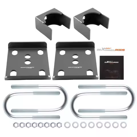6" Rear Steel Drop Kit for Ford F100 F-150 2WD 65-81 Axle Flip Lowering Mount