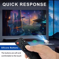 HY300PRO Projector Remote for T01A, HY320, HY320 MINI, Allwinner H713 Replacement Pembesar Suara Jar
