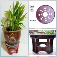 Alas Pasu Bunga Berkaki Pot Vase Stand