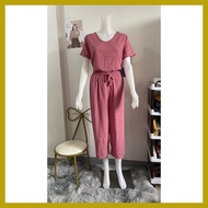 ✻ ▤ ◰ square pants challis terno for women(3sizes)