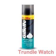 waterproof watch ❂☾(IMPORTED) Gilette 300ml Sensitive Shaving Foam