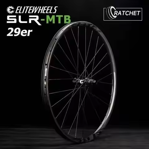 ELITEWHEELS MTB 29er Carbon Wheels M14 Ratchet System 36T Hub Ultralight XC Trail All Mountain Carbo