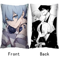 Anime BLUE LOCK Rectangular  Pillow Case  Half Body  Pillow Cushion Cover