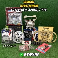 LEO COMBO LC135 60MM 57MM LC Fi 60MM TOPSET Y15 PNP