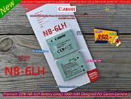 Canon NB-6LH แบตเตอร์รี่กล้อง Canon 10S 110IS 200F 30S 32S IXUS 800IS 850 900 950 960 970 980 860 870 90 SD970 990IS