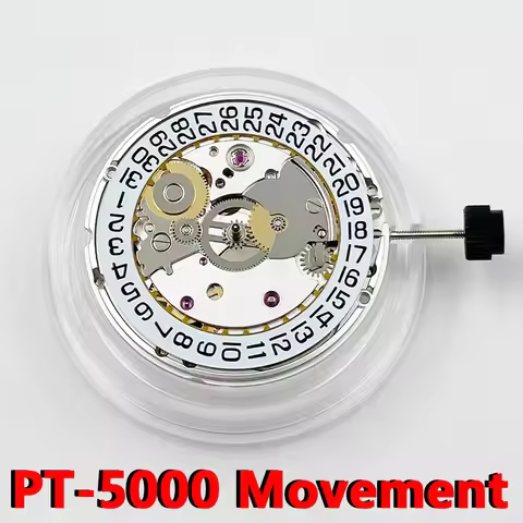 New Hong Kong PT5000 automatic mechanical movement gold/silver domestic 2824-2 movement watch access