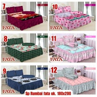 Tassel Bed Sheet Size 180x200 / Number 1 FATA Brand