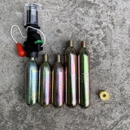 熱賣【現貨】33g微型拋棄式co2小氣瓶 24g二氧化碳充氣救生圈救生衣氣瓶小鋼瓶