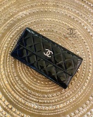 Chanel vintage 漆皮銀包