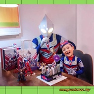 Adult Cyro Obudiga Ultraman Clothes Mask cos Performance Costume Luminous One-Piece Tight Performanc