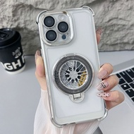 Plating Rotating Gyroscope Bracket Casing For Vivo V60 V50 V40 5G V40 VivoV40 V40E V 40 Pro V40Pro 5