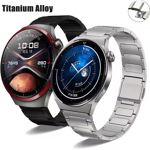 Magnetic Business Titanium 22mm Bracelet For Huawei Watch GT3Pro Watch4/4pro GT4 46mm Band For Amazf