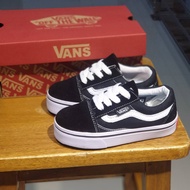 PUTIH HITAM Vans1 Old Skool School Shoes Black And White Sneakers