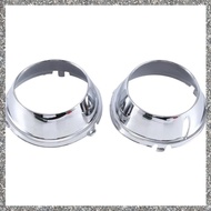 [feidan33.ph] For  C-Class W204 C63  2007- 2014 1 Pair Front Bumper Fog Light Frame Ring Trim Cover 