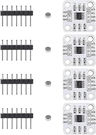 WWZMDiB 4Pcs AS5600 Magnetic Encoder 3.3V 12bit high Precision Magnetic Induction Angle Measurement 