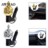 [AWHAO] Electric Incense Burner Iron Creative Diffuser Car Scent Holder for Vehicle Interior Decor