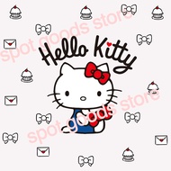 [Mldp] 10 miếng Hello Kitty hình nền Kawaii Sticker cô gái phòng trang trí phòng ngủ phòng tắm bàn b
