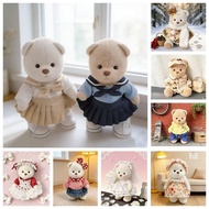 Only Clothes] 30cm Medium Lena Bear Clothes Bear Plush Doll Doll Replacement 30cm Teddy Bear Uniform