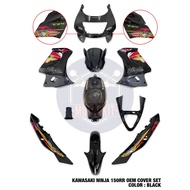 KAWASAKI NINJA KR150 KR 150 OEM CUSTOM TWO TONE COLOR BODY COVER SET STRIPE SIAP TAMPAL